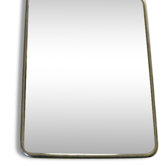 Ancien miroir de barbier à poser ou à accrocher