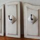 Cintre triptyque shabby chic.
