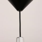 Vintage glass hanging lamp by Peill & Putzler, 1960