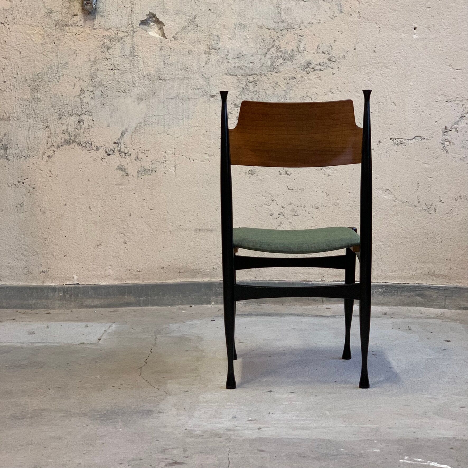 Set of dining chairs, old Yugoslavia, 1960s - 1970s, vintage, prl design