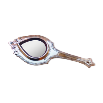 Metal Mirror Aranmula Tail Model Handheld,Portable