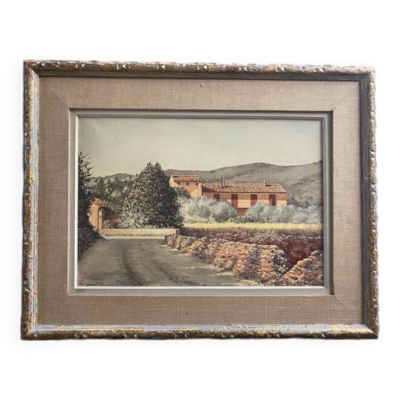 Toile de Sarazanas, mas provençal