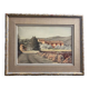 Canvas of Sarazanas, Provençal farmhouse