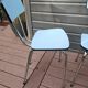 Paire de chaises de cuisine en formica