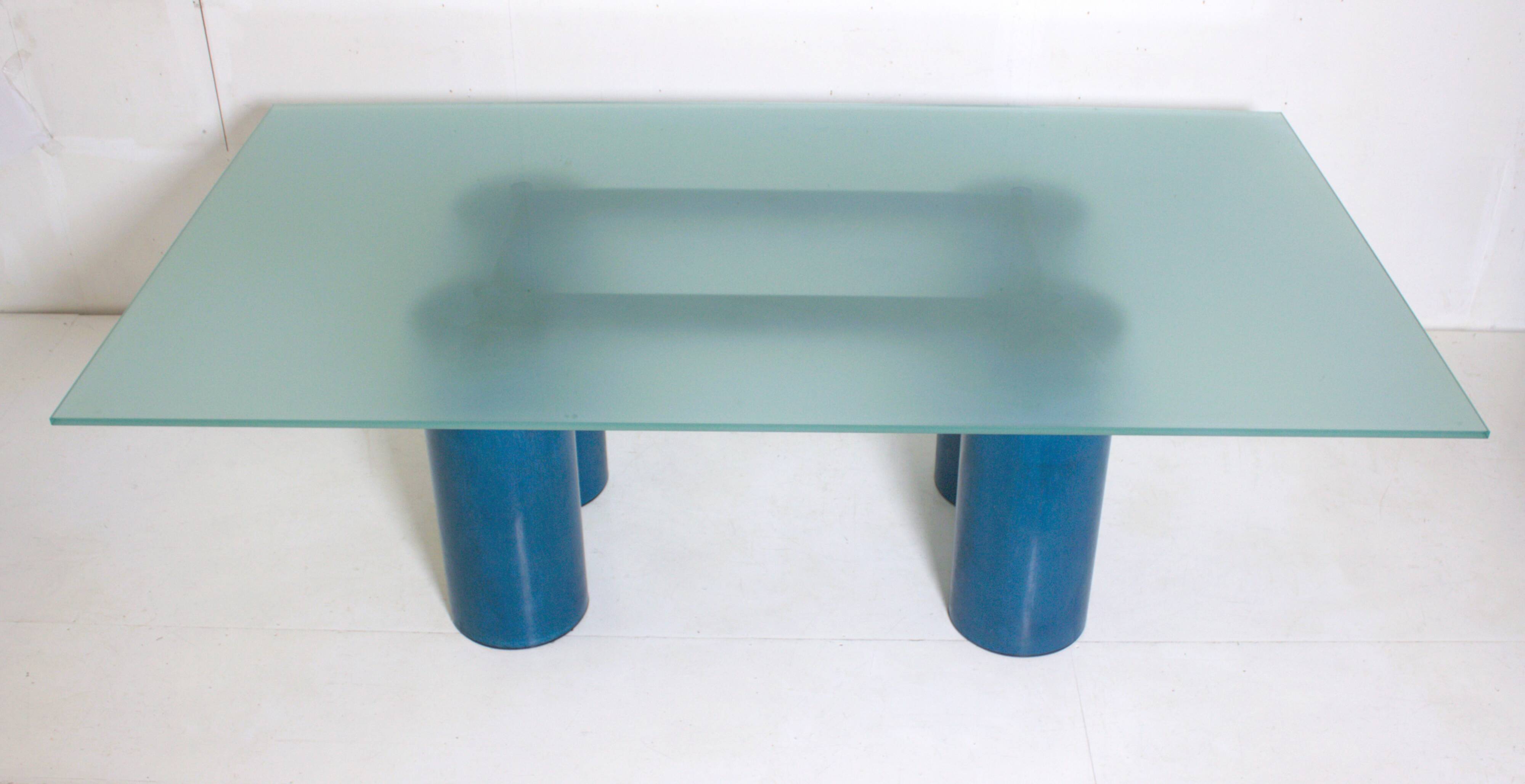 Table  « Serenissimo » de Lella & Massimo Vignelli pour Acerbis 1980