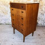5-drawer teak dresser by Nathan, 60s