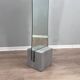 Acerbis "Narciso" postmodern silhouette standing floor mirror 1980s