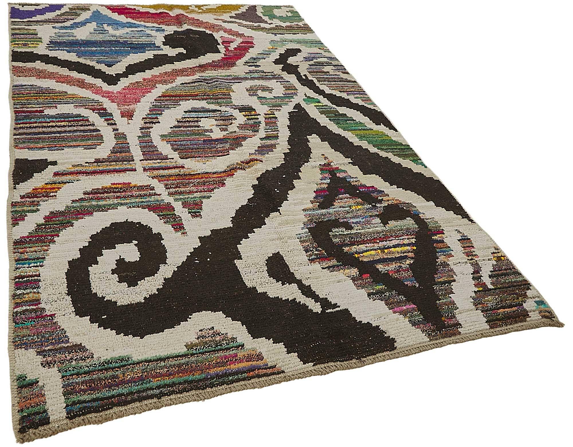 Handwoven Turkish Recycled Boho Rug 170 cm x 247 cm