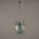 Suspension vintage des années 1960 en verre et métal, Italie