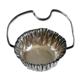 Silver metal basket
