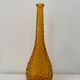 Carafe ambrée italienne d’Empoli