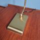 Pair of brass desk/piano lamps, 1950s-60s