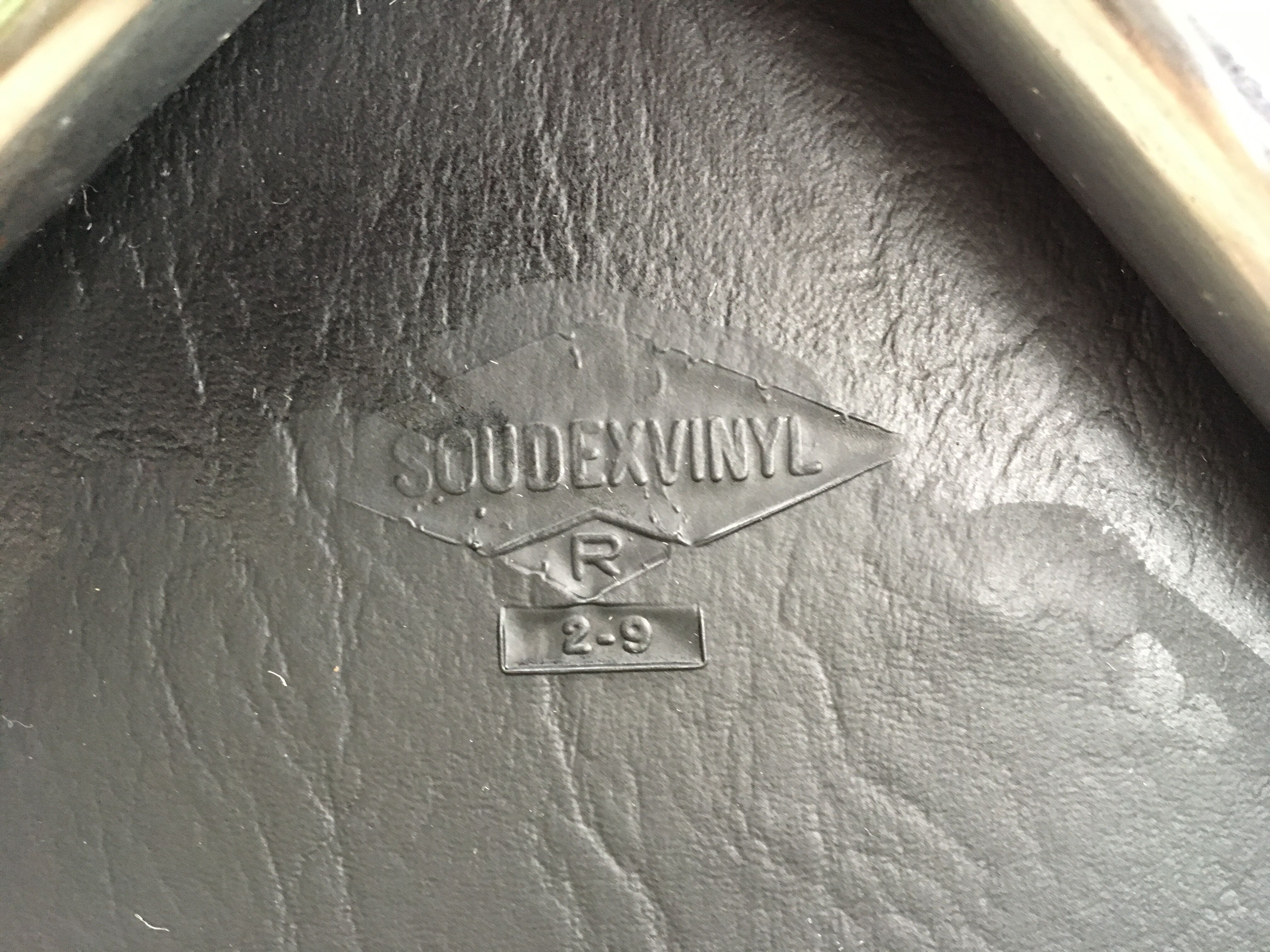 Chairs skaï  and  chrome