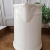 Digoin Sarreguemines earthenware pitcher