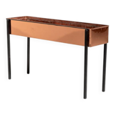 Scandinavian copper and metal planter, 1960s