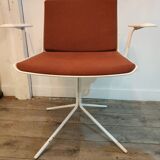 Série de 4 fauteuils pivotants 1960