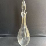 Carafe in blown and cut crystal