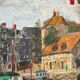 Huile sur toile Honfleur