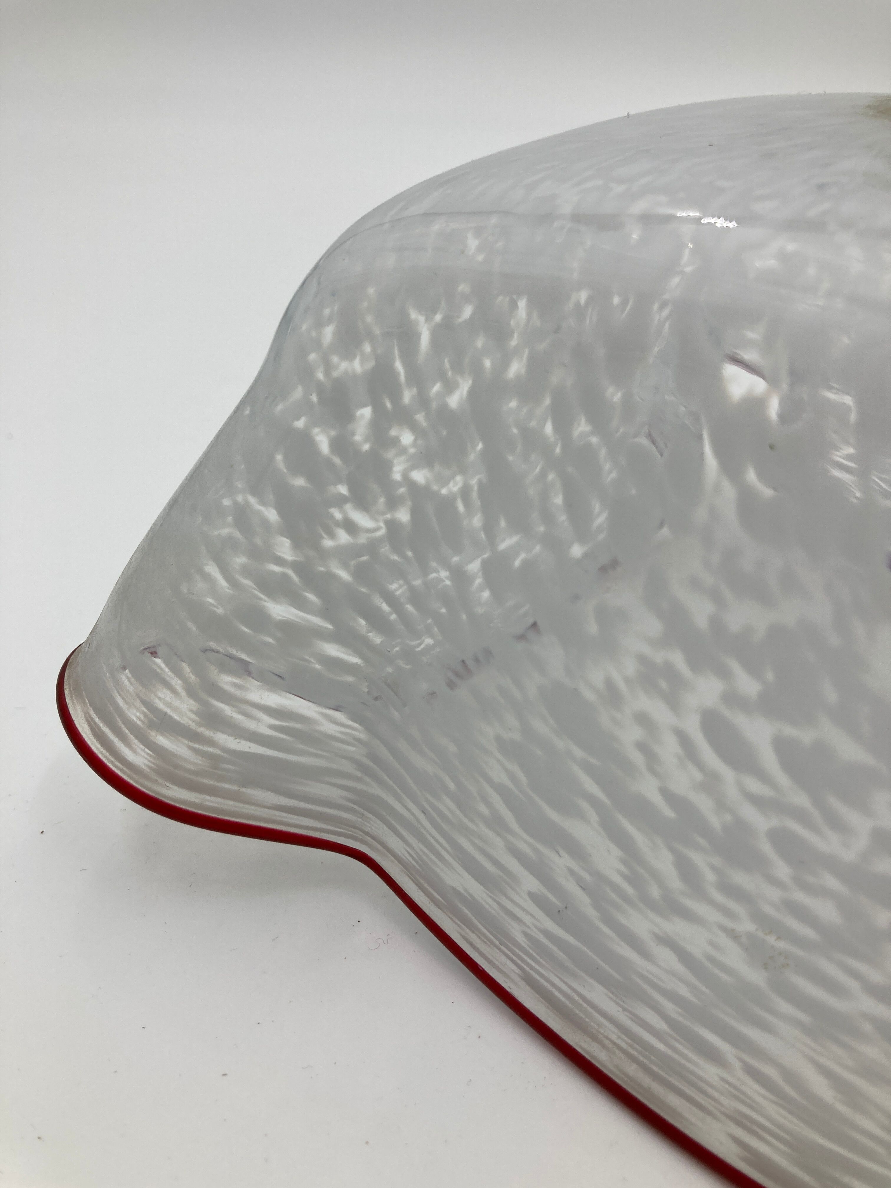 Suspension glass of clichy draped