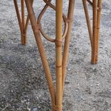 Vintage rattan lounge table
