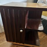 pair of art deco bedside tables