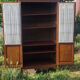 Glazed wardrobe, vintage