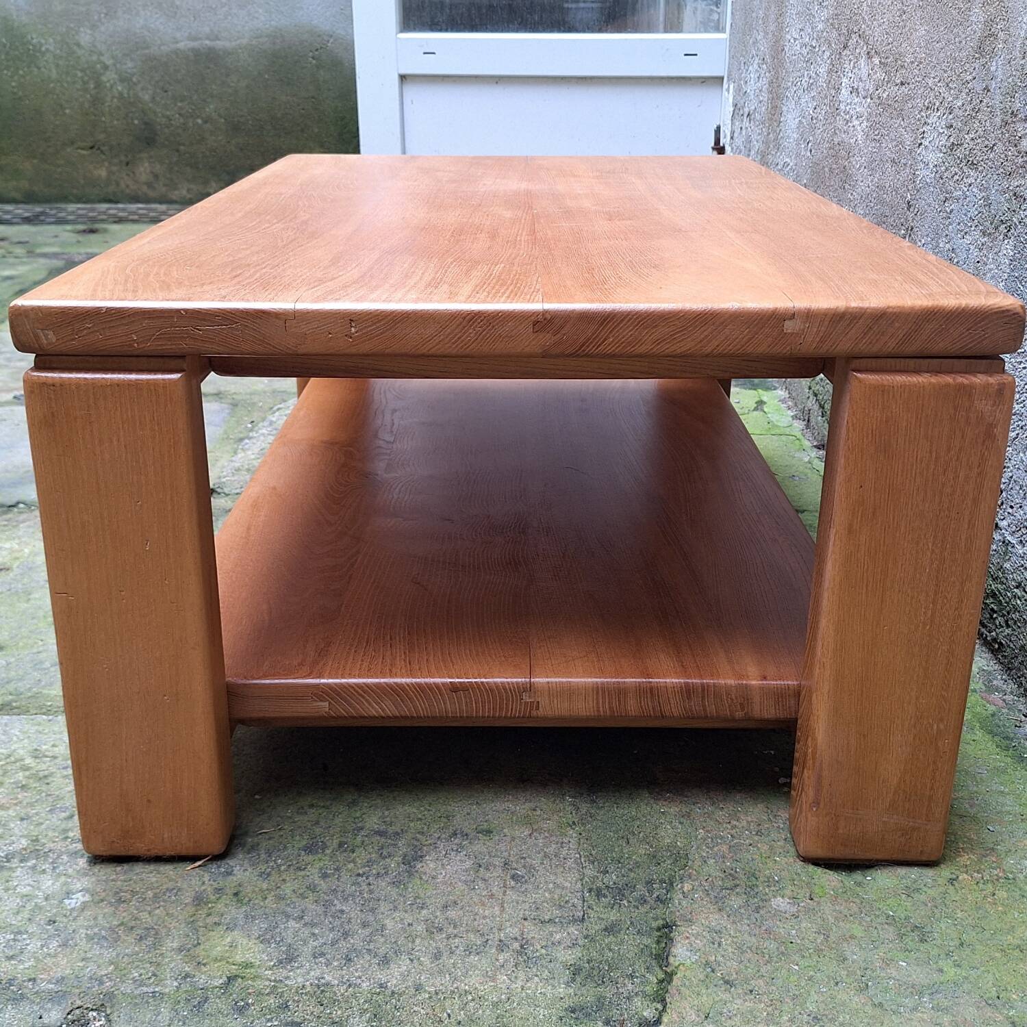 Table basse en orme Atelier Chauvin