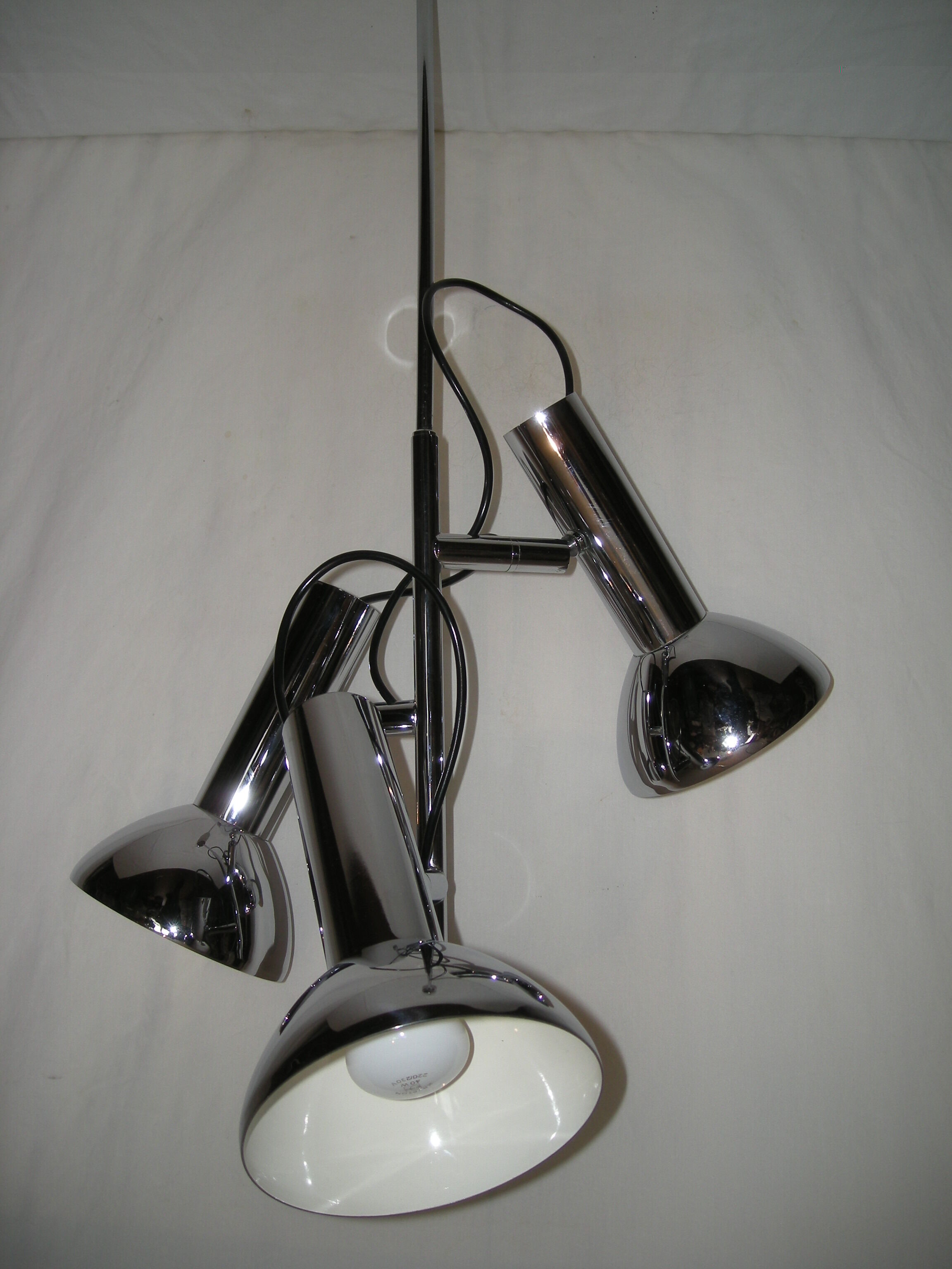 Chandelier spots of the 70s