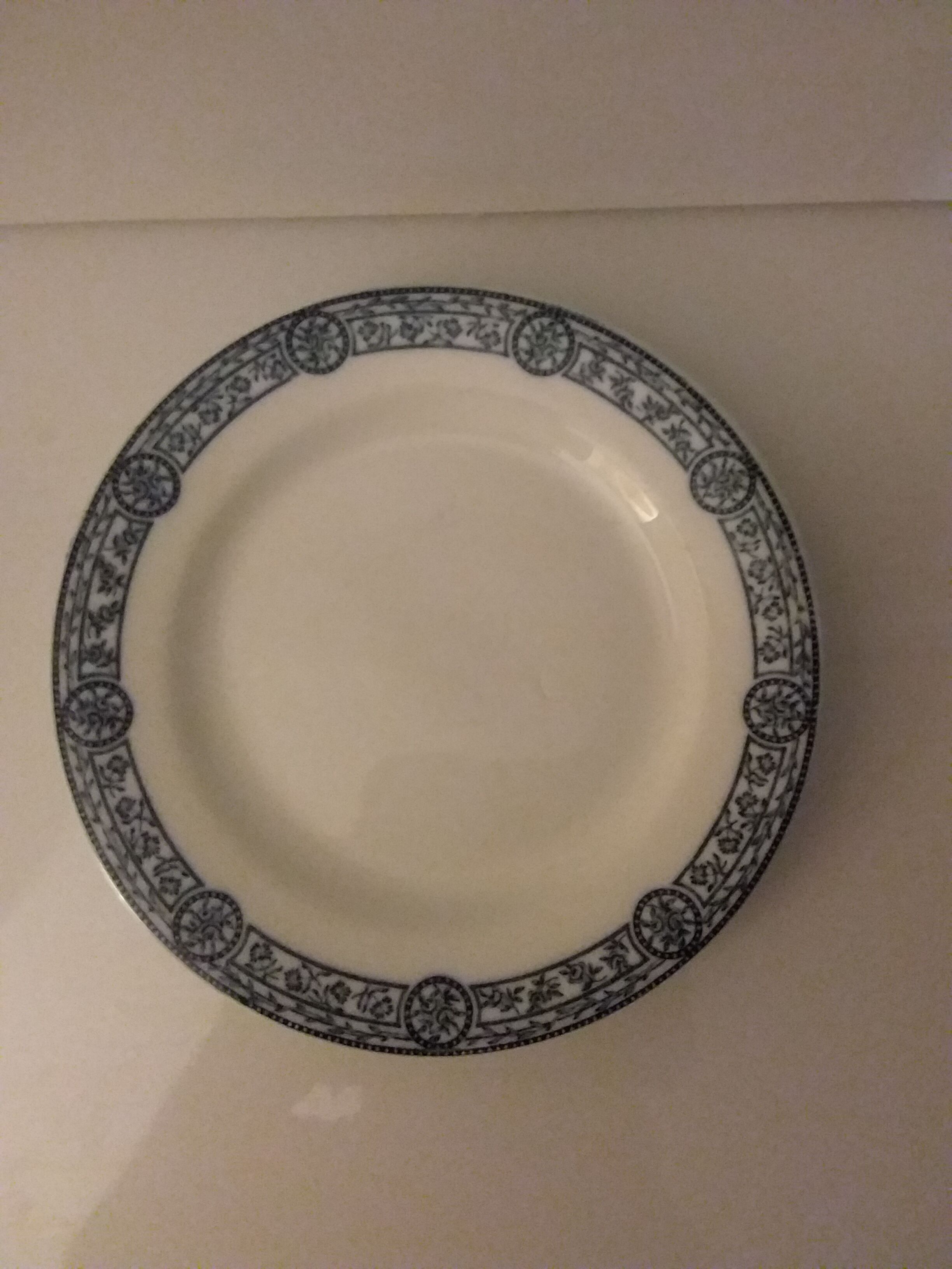 6 plates Salins model Bristol Tierra del Fuego