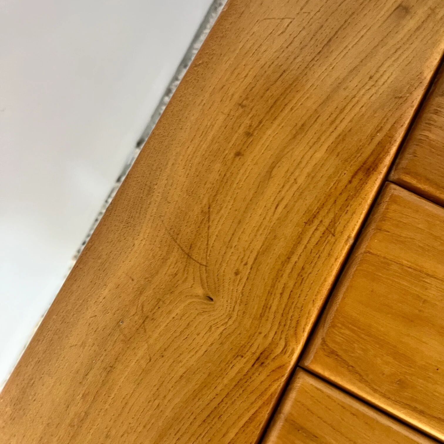 Large French sideboard in solid elm, 1970, attributed to Atelier Chauvin.