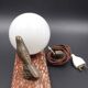 Table lamp "the little bird", marble base, circa 1950