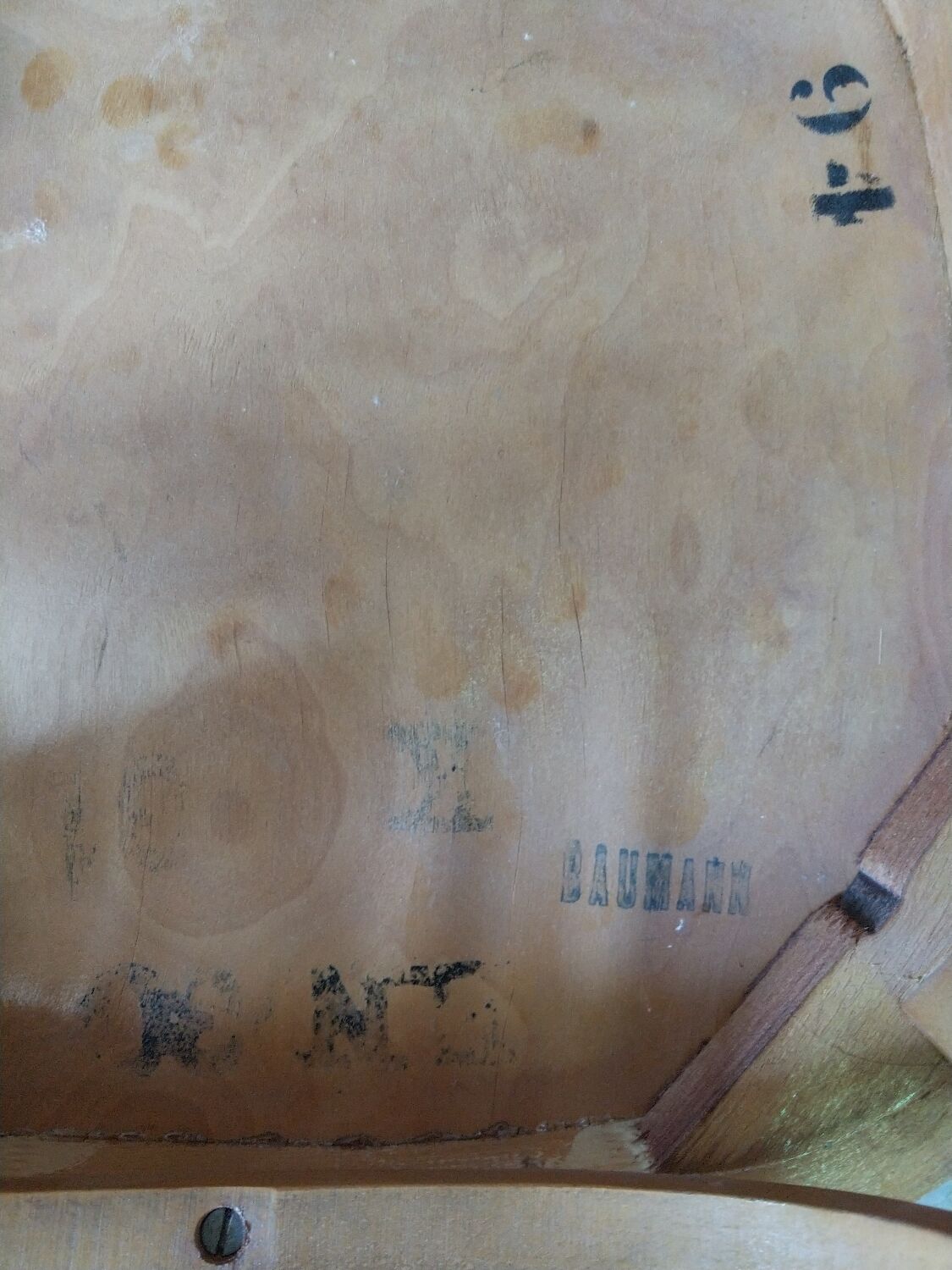 6 Bauman bistro chairs