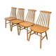 Scandinavian chairs Pinnstol ZPM Radomsko 1950