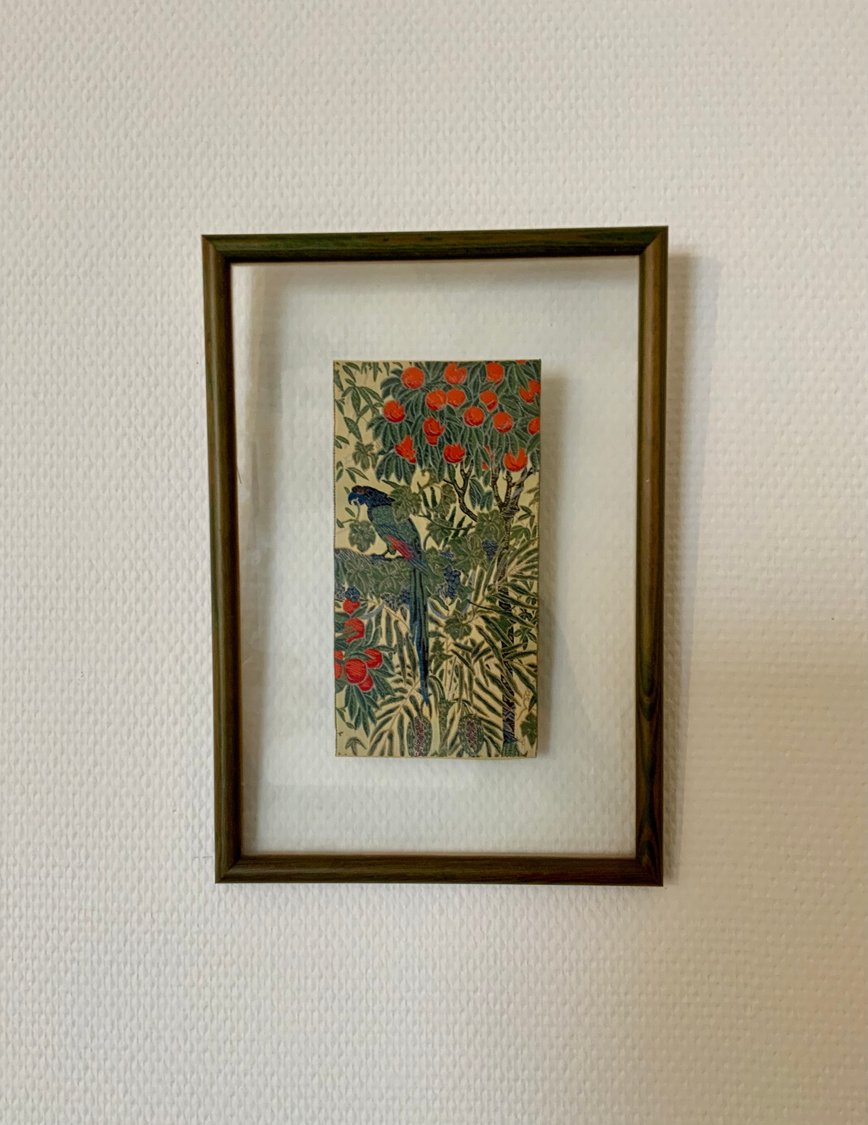 Framed tapestry