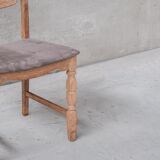 Oak dining chairs