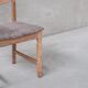 Oak dining chairs