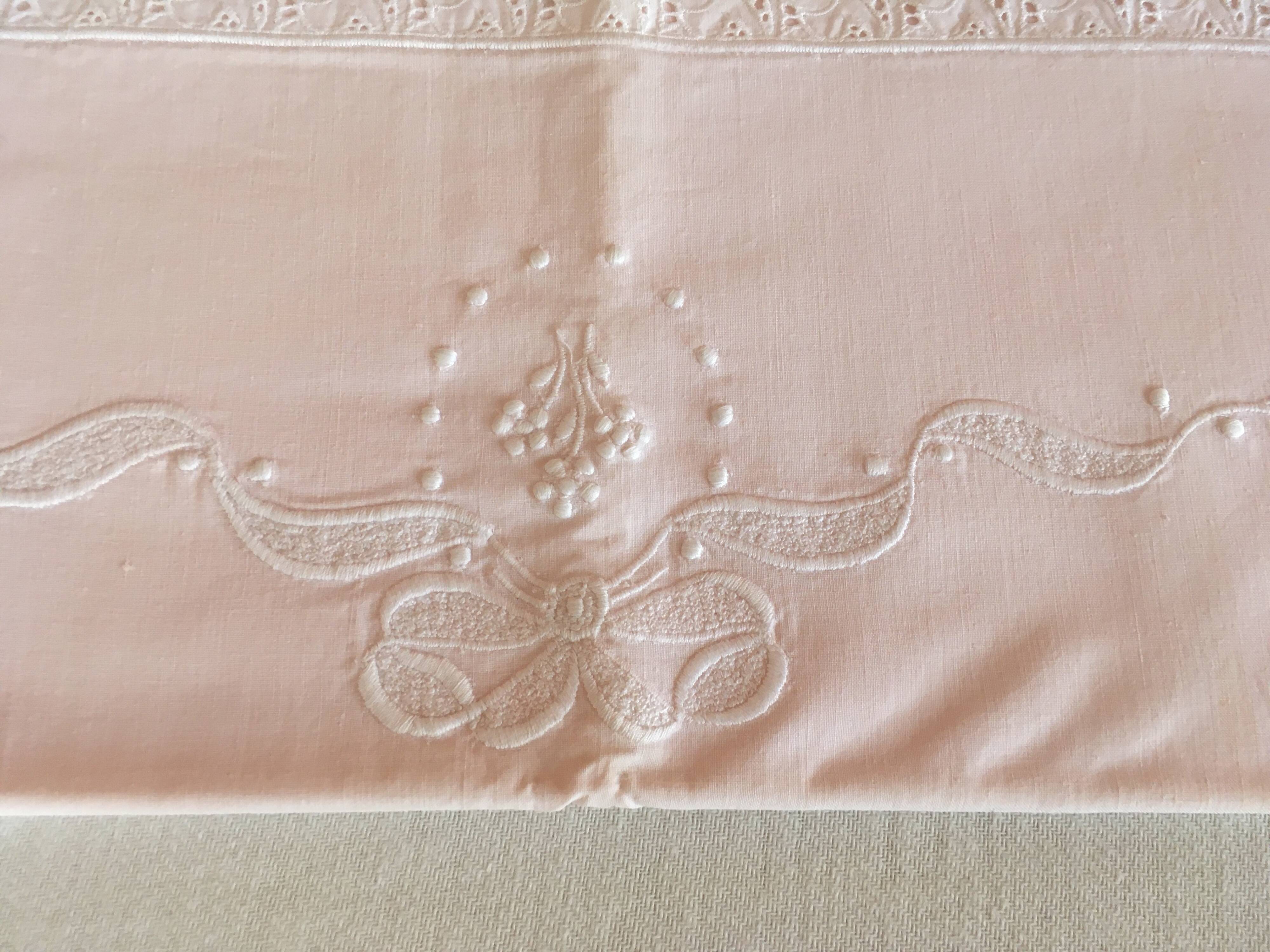 Vintage baby sheet.