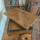 Mahogany veneer side table - 1900s period