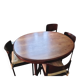 Oval centre table in solid mahogany from the Directoire, Empire period.