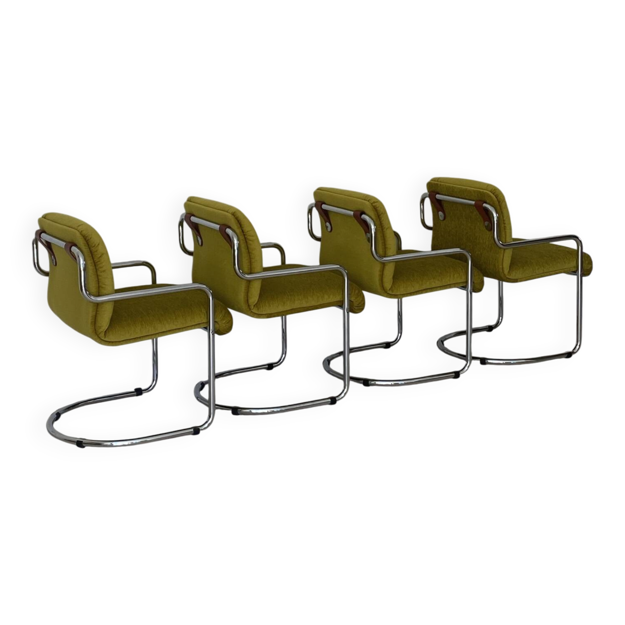 4 chairs Guido Faleschini l4Mariani Italy 1970