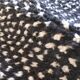 Tapis Noir à pois - 304 x 225 cm