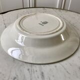 Hollow dish Saint-Amand pink flowers 30s