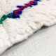 Berber carpet Azilal ecru with colorful patterns 2,33x1,40m