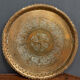 Oriental tray in copper or brass engraved XXth
