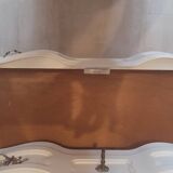 Louis XV style crossbow chest of drawers