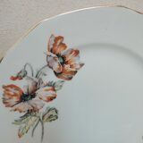 Porcelain dish with poppies