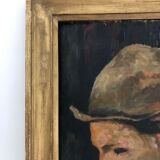 Portrait of a signed man