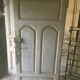 Entrance door in old oak