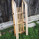 Old solid wood sledge