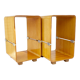Pair of side tables or bedside plywood - Denmark, 60s